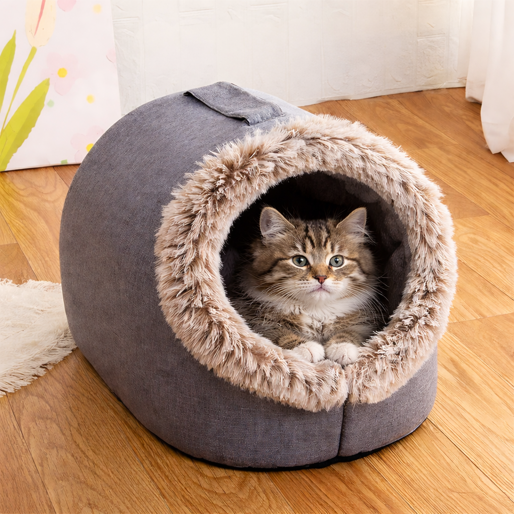 The Calming Cave™ Pet Bed